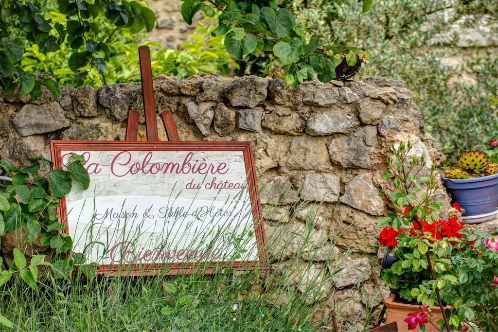 La Colombiere Du Chateau Saint-Laurent-du-Verdon Exteriör bild